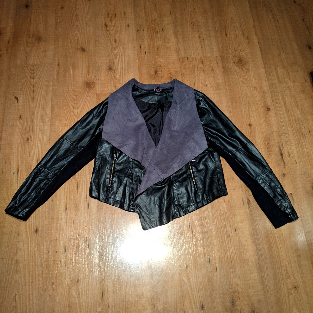 Rebel Wilson for Torrid Faux Leather Jacket 1X